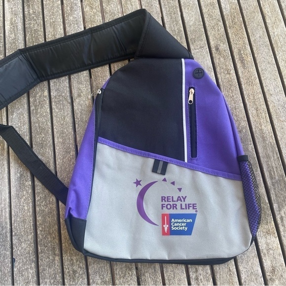 NWT Relay for Life Sling Bag – American Cancer Society 🎗️ - Picture 4 of 14